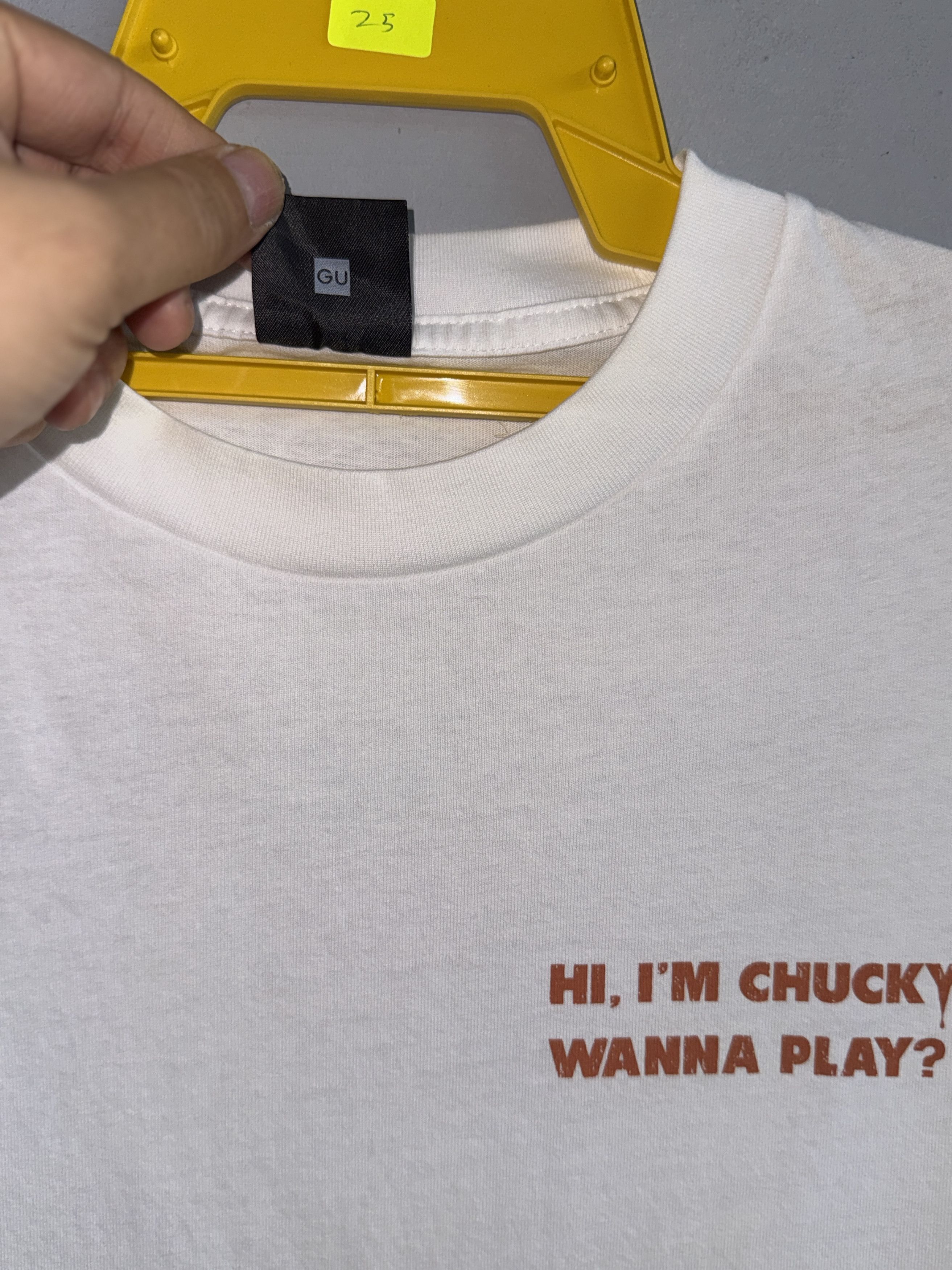 GU Chucky Horror Movie Tshirt Size US M / EU 48-50 / 2 - 2 Thumbnail