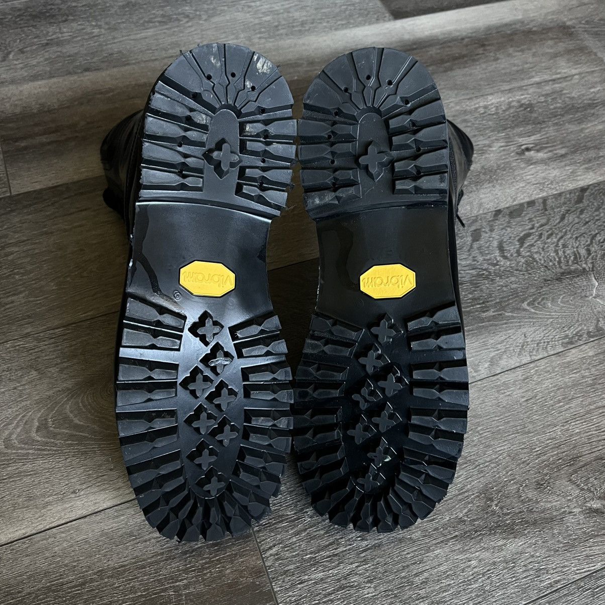 Vibram All American Boot Structural Firefighter Black Leather Boots Size US 10 / EU 43 - 6 Thumbnail