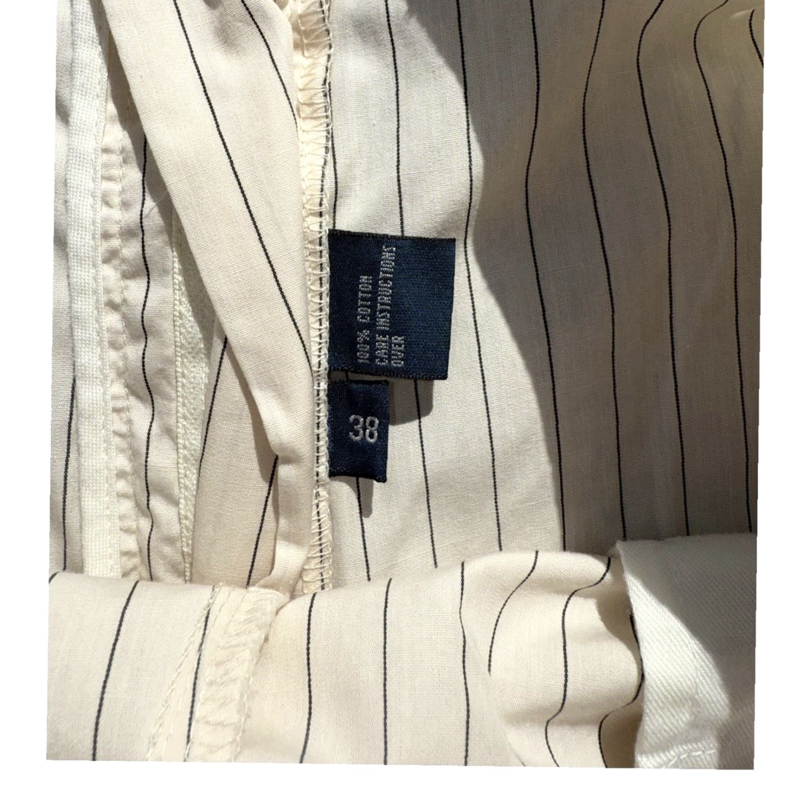 Polo Ralph Lauren VINTAGE Polo Ralph Lauren Prospect Stripped Baseball Shorts 90s Size 38 RARE White Mens Chino Shorts Size US M / EU 48-50 / 2 - 4 Thumbnail