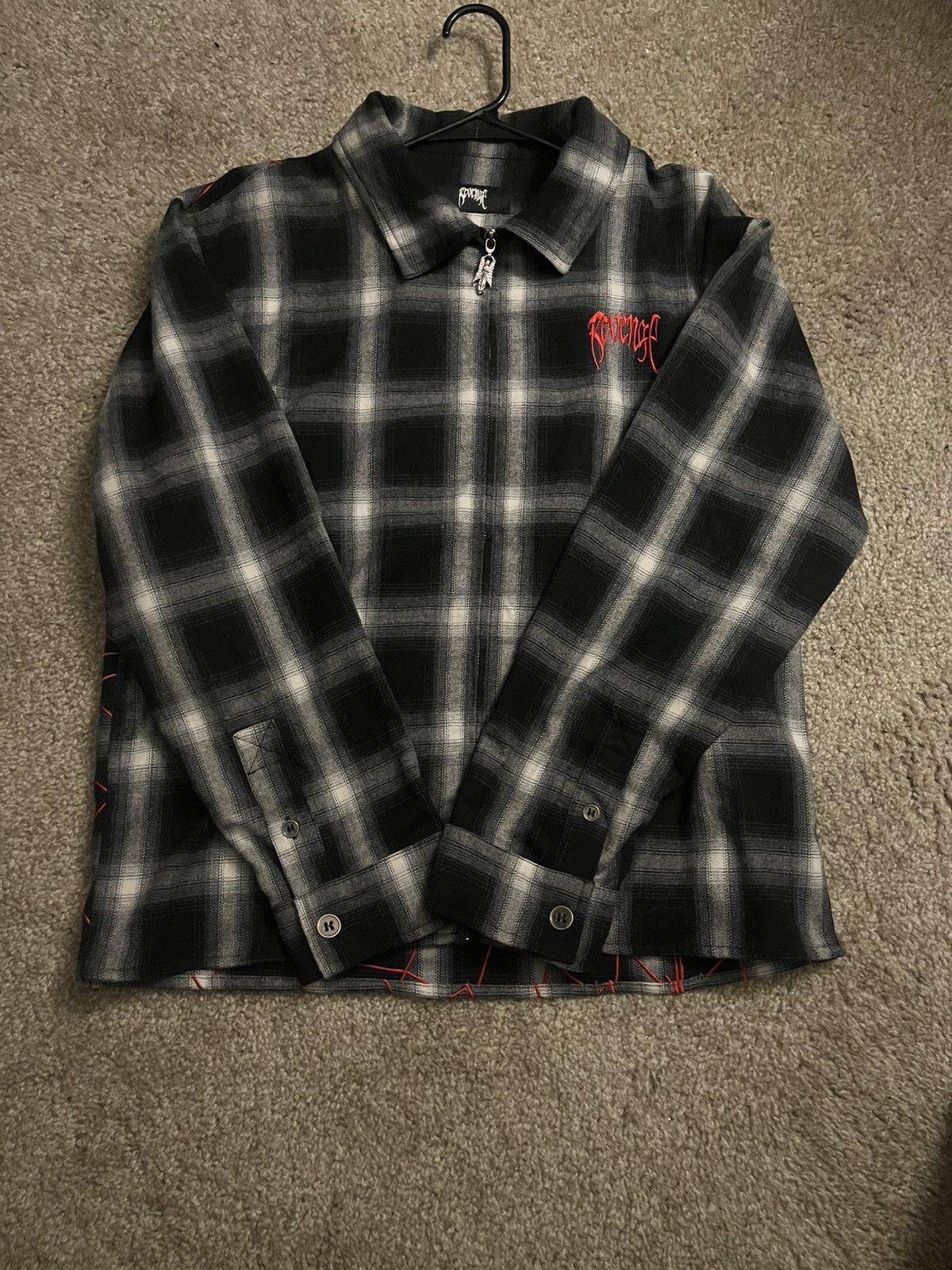 Revenge revenge spider flannel Size US M / EU 48-50 / 2 - 1 Thumbnail