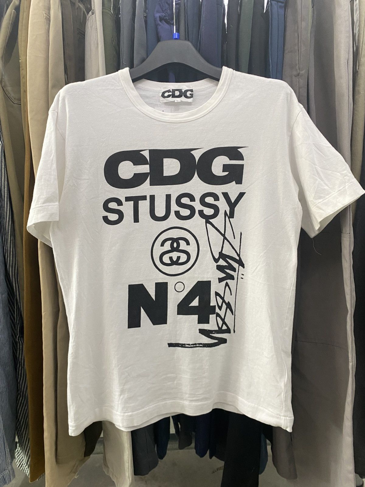 CDG by Comme des Garcons × Stussy CDG x STUSSY Size US L / EU 52-54 / 3 - 1 Thumbnail