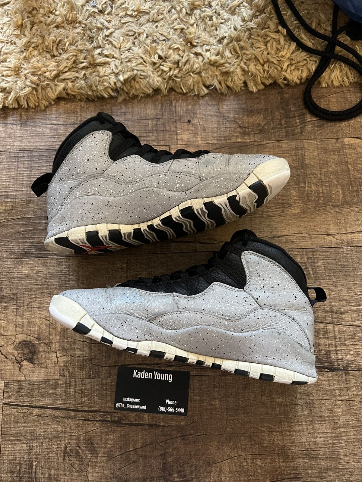 Jordan Brand Air Jordan 10 “Cement” Size US 9 / EU 42 - 3 Thumbnail