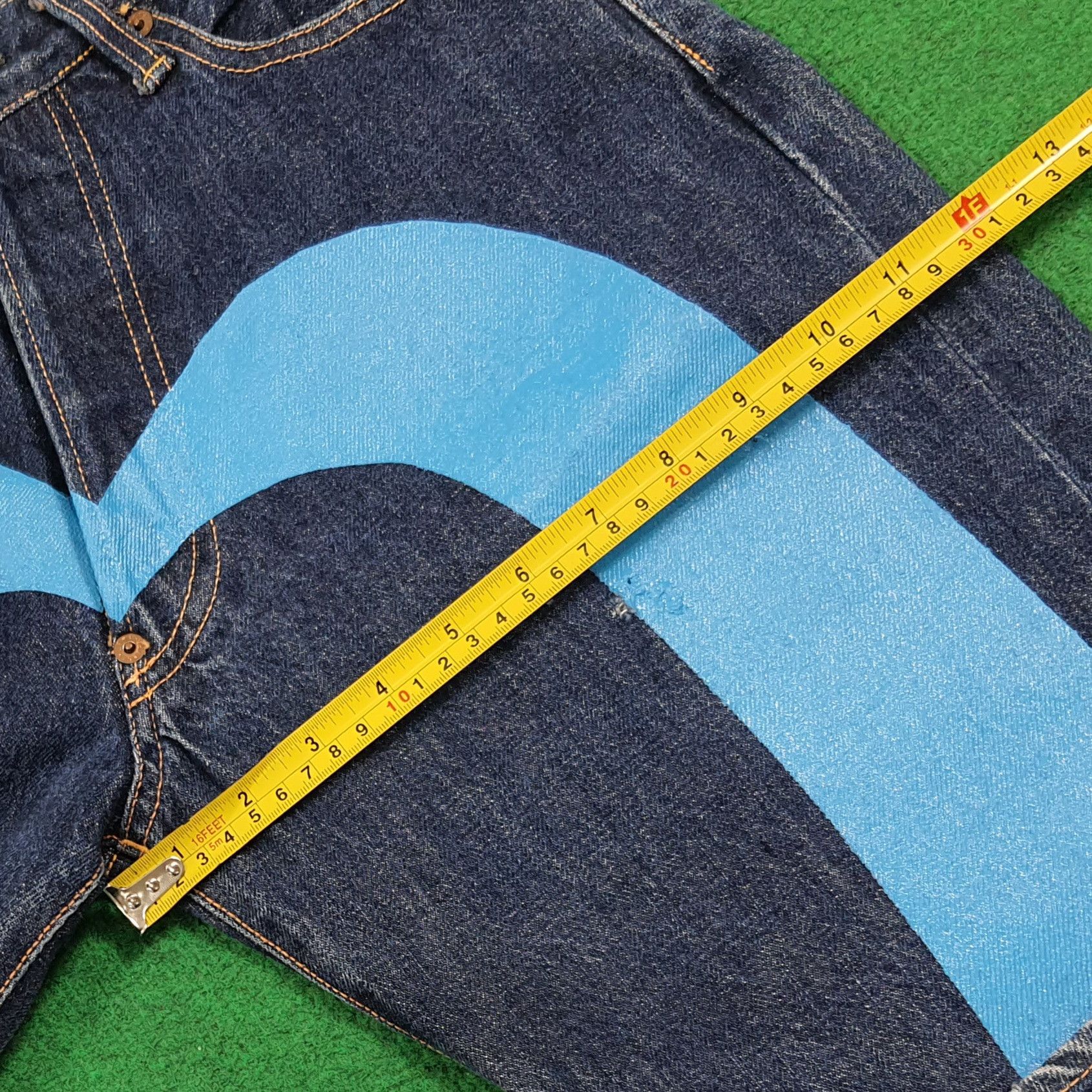 Evisu Vintage Evis Jeans Selvedge Custom Daicock Jeans C280N24 Size 25" / US 0 / IT 36 - 17 Thumbnail