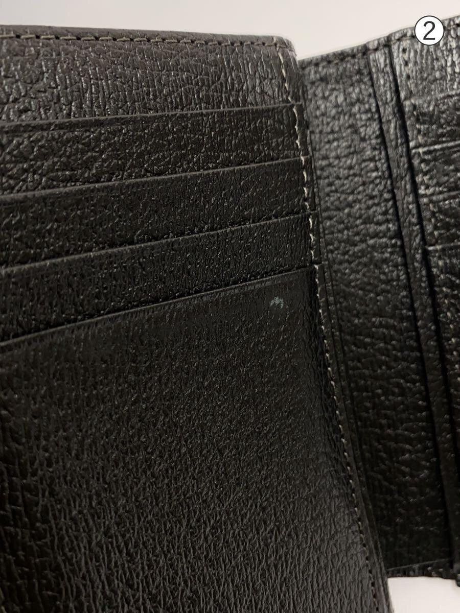 Vivienne Westwood Vivienne Westwood Plain Cowhide Tri-Fold Wallet Black Size ONE SIZE - 9 Thumbnail