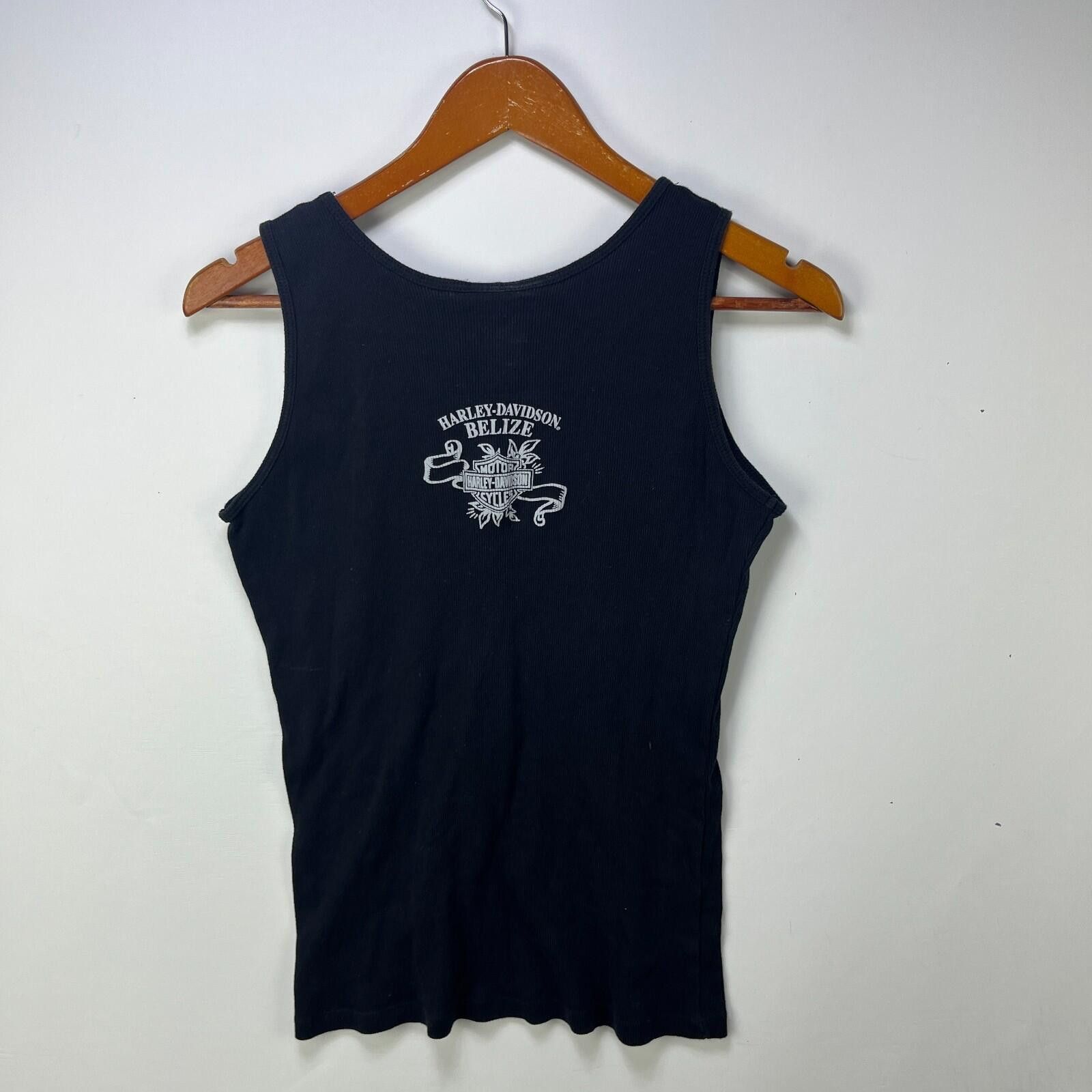 Harley Davidson Vintage Harley Davidson Y2K Tank Top Womens XL Belize Size XL / US 12-14 / IT 48-50 - 4 Thumbnail