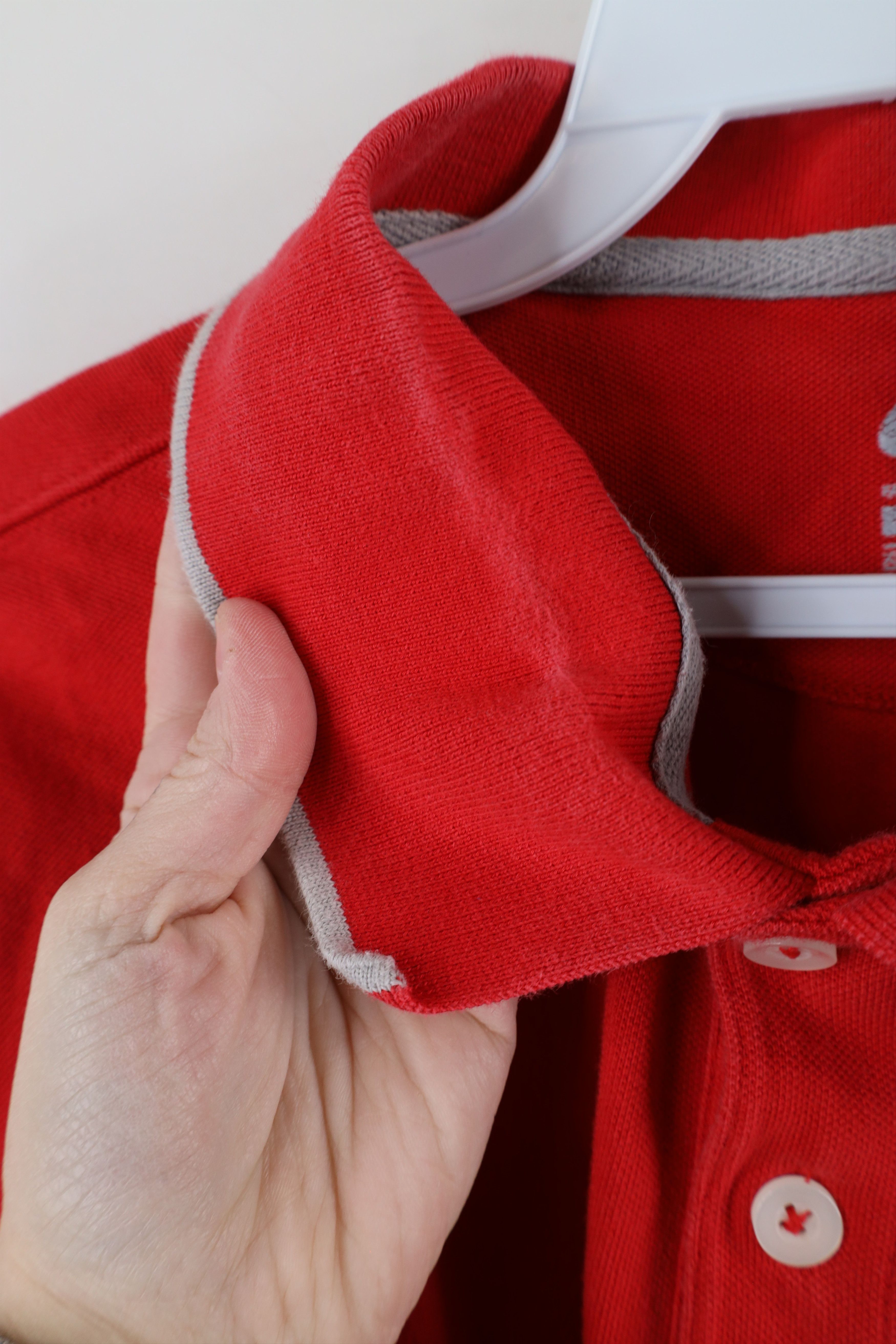 Nike × Vintage Vintage Nike Scott Mini Swoosh Ohio State University Polo Size US XXL / EU 58 / 5 - 7 Thumbnail
