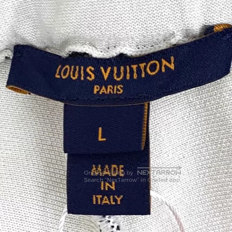 Louis Vuitton Louis Vuitton size l 22 black side stripe logo print drawst Size US 28 / EU 44 - 6 Thumbnail