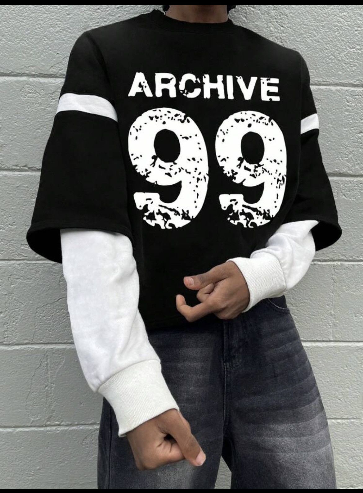 Japanese Brand × Vintage Revers-able layered Tee ARCHIVE Size US M / EU 48-50 / 2 - 2 Thumbnail