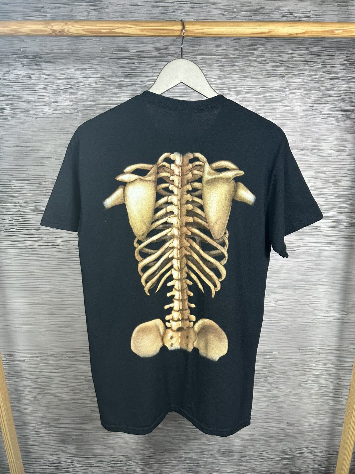 Vintage SKELETON-Bones Ribs X-Ray Anatomy Biology Science T-Shirt M Size US M / EU 48-50 / 2 - 5 Thumbnail