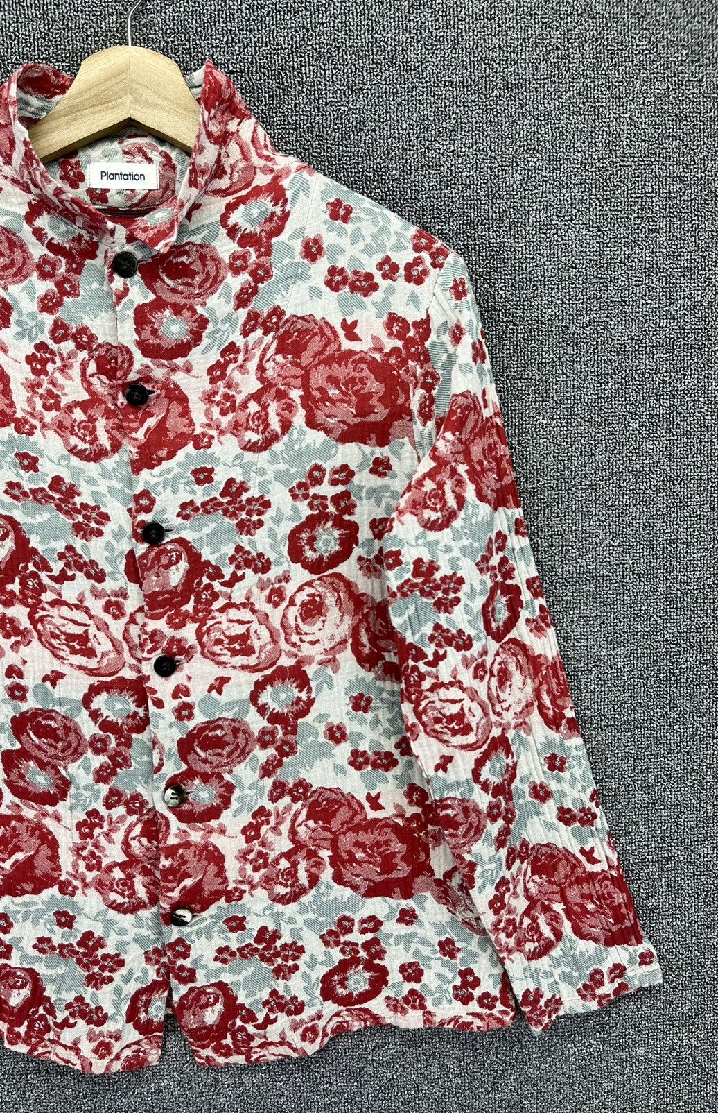 Flannel Vintage Issey Miyake Plantation Flowers Button Up Flannel Size M / US 6-8 / IT 42-44 - 4 Thumbnail