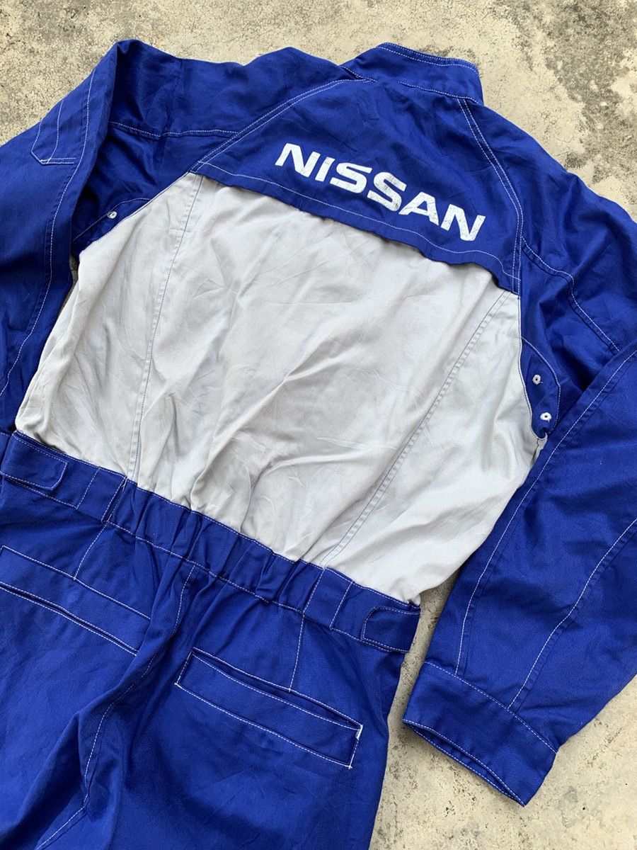 Japanese Brand × Uniform Wares VINTAGE 90s NISSAN JUMPSUIT GTR Size US 36 / EU 52 - 4 Thumbnail
