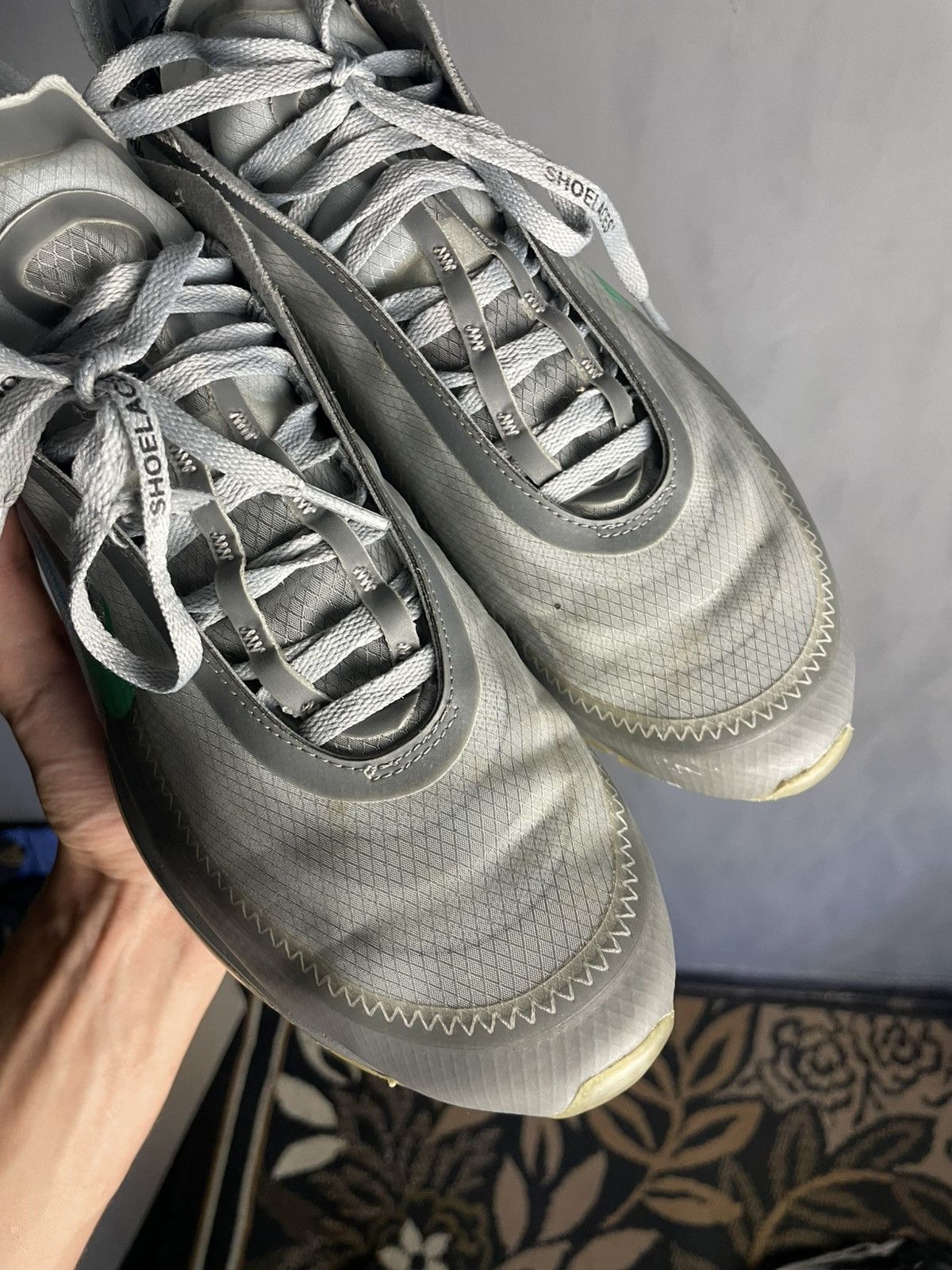 Nike × Off-White Nike Off White Air Max 97 Menta Size US 11 / EU 44 - 5 Thumbnail