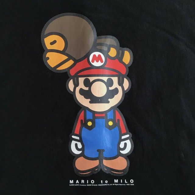 Bape BAPE × Nintendo Mario & Milo full zip hoodie a bathing ape Size US XL / EU 56 / 4 - 5 Thumbnail