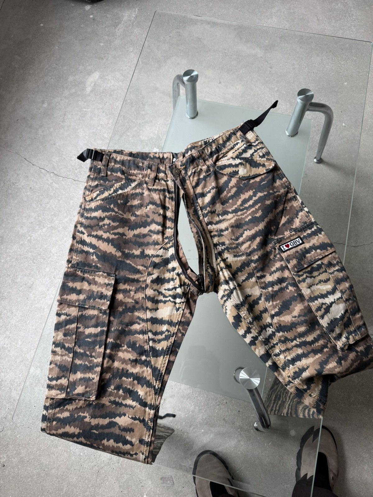 Designer Giambattista Valli Cargo Zipper Pants H&M Size US 32 / EU 48 - 16 Thumbnail
