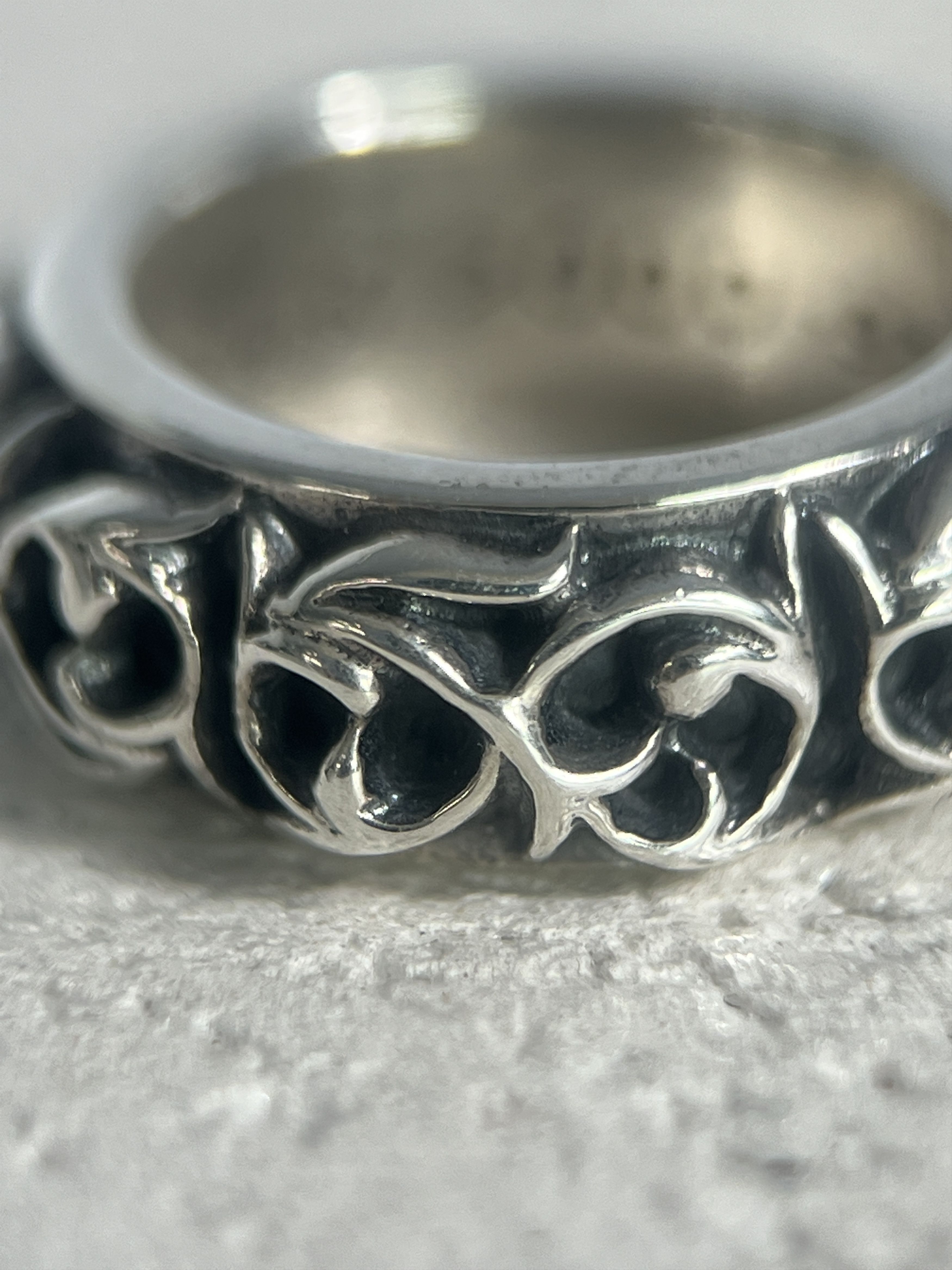 Chrome Hearts Chrome Hearts Eternity Vine Scroll Band Ring Size 47 / US4 Size ONE SIZE - 8 Thumbnail