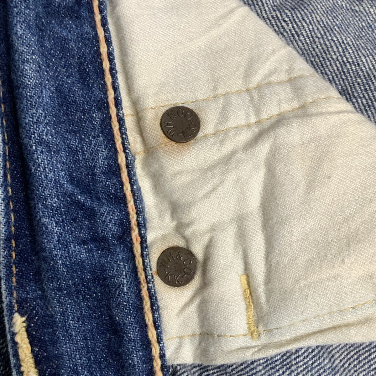 Evisu VINTAGE EVISU PARIS DAICOCK MADE BY WAREHOUSE Size US 37 - 12 Thumbnail