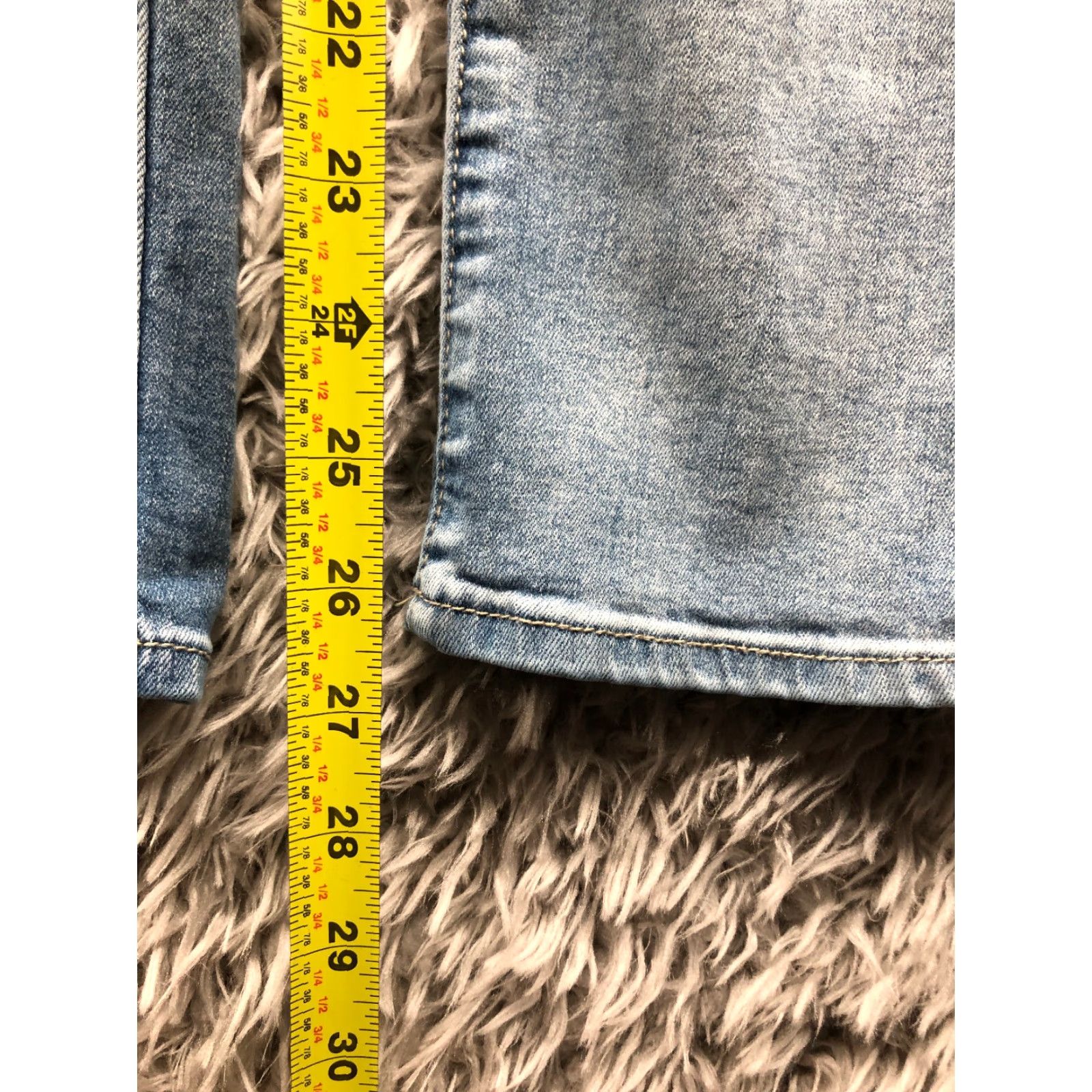 Vintage Woman Within Jeans 16W Plus Size Womens Rise Dark Wash Blue Denim Stretch Size 38" / US 16 / IT 52 - 5 Thumbnail