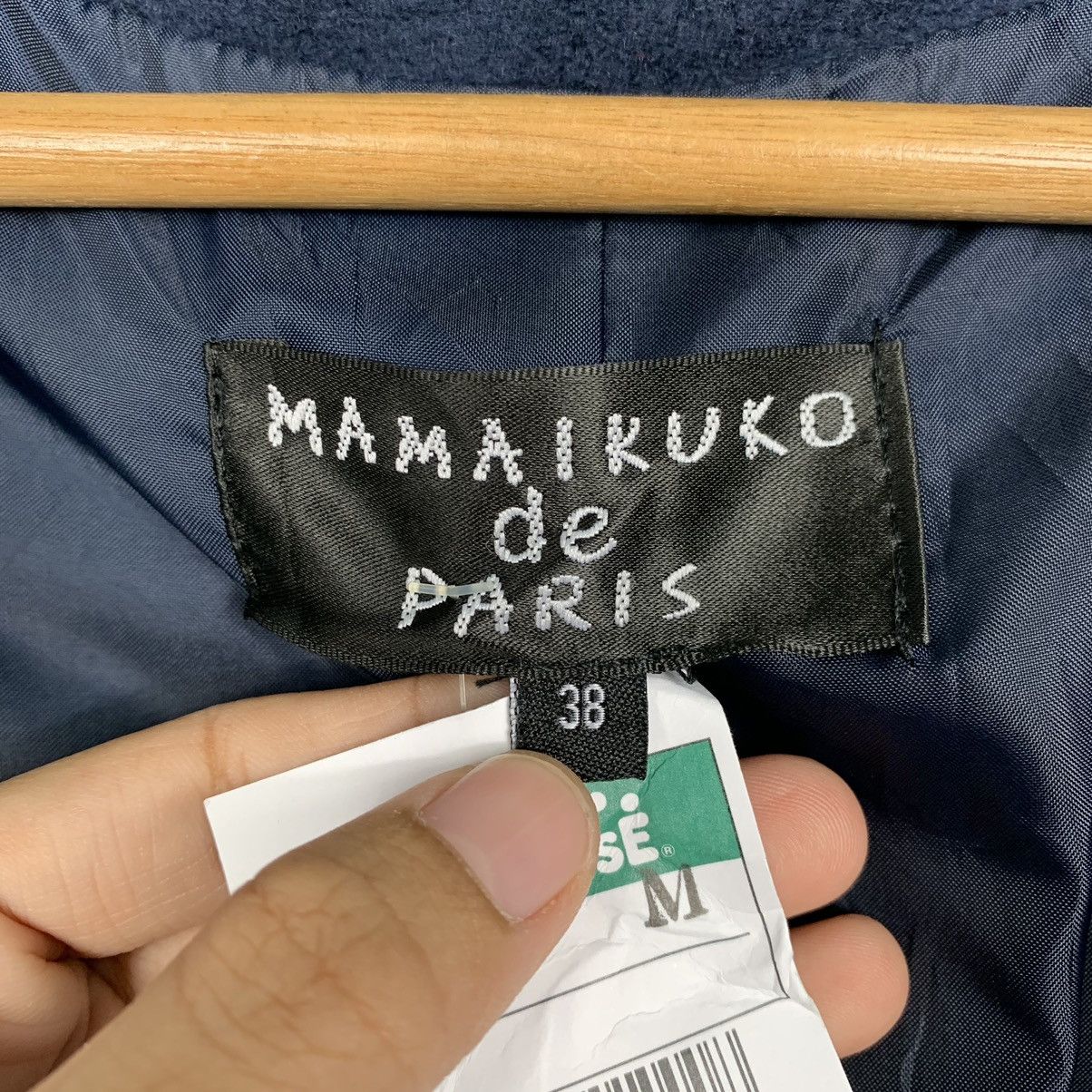 Japanese Brand Mamaikuko De Paris Overcoat Size XS / US 0-2 / IT 36-38 - 15 Thumbnail