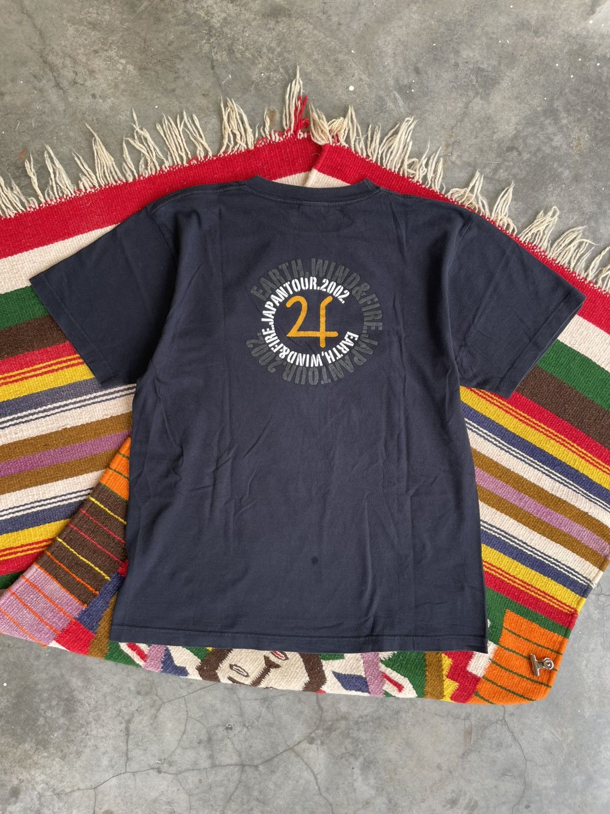 Band Tees × Vintage VTG 00s Earth, Wind & Fire, Japan Tour 2002 Size US L / EU 52-54 / 3 - 5 Thumbnail