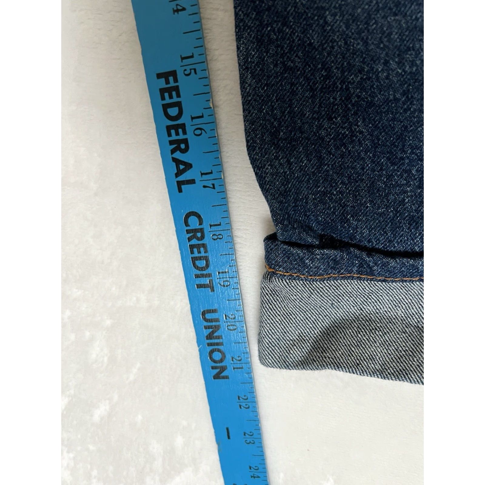 Vintage VINTAGE Bongo Capris Jeans Denim Size 30 Waist 21in Studded Blue Y2K Women Size 30" / US 8 / IT 44 - 2 Thumbnail