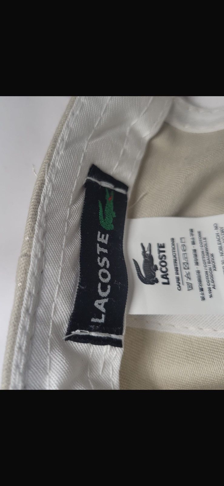 Lacoste Lacoste Cap Size 38 - 4 Thumbnail