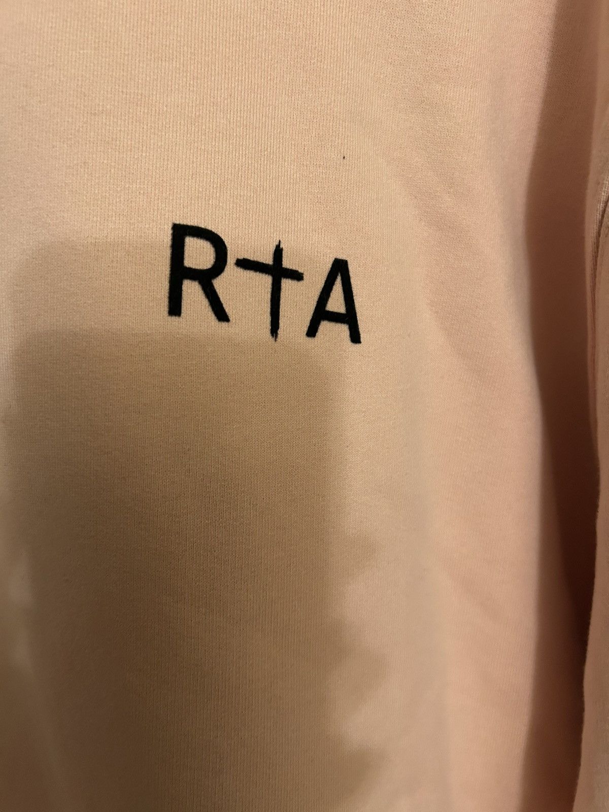 Rta NWT Men’s XL Pink RTA Stamp Logo Hoodie. Retail 265. Size US XL / EU 56 / 4 - 2 Thumbnail