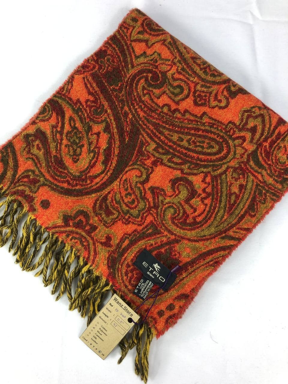 Etro Etro Paislee Scarf / Muffler / Neckwear FS240 Size ONE SIZE - 5 Thumbnail