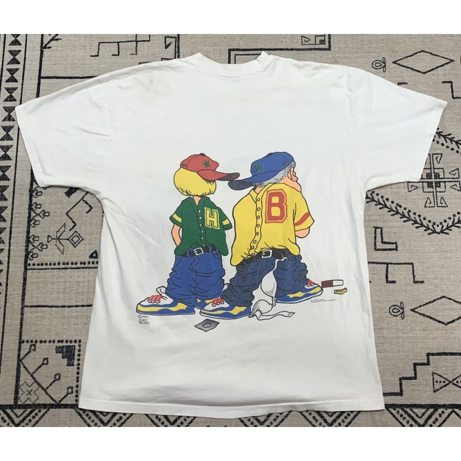 Vintage VINTAGE Coast Trends Shirt XL White Clinton Hillary Bill Trump Epstein 90s Politics Marijuana Crew Neck Short Sleeve T-Shirt Men Regular Double-Sided Size US XL / EU 56 / 4 - 2 Thumbnail