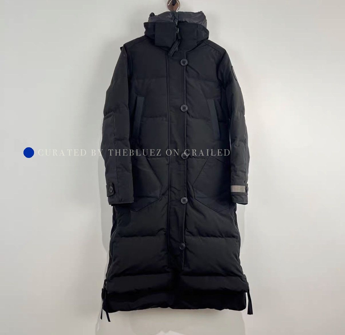 Canada Goose Mid-length Hooded Down Jacket in Black Size US S / EU 44-46 / 1 - 1 Thumbnail