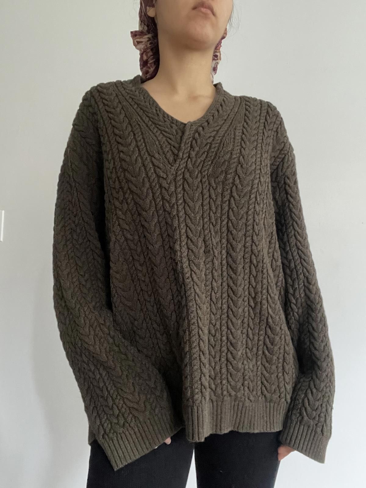 Other Women’s Ralph Lauren forest green knit sweater cotton Size 3XL / US 20-22 - 1 Thumbnail