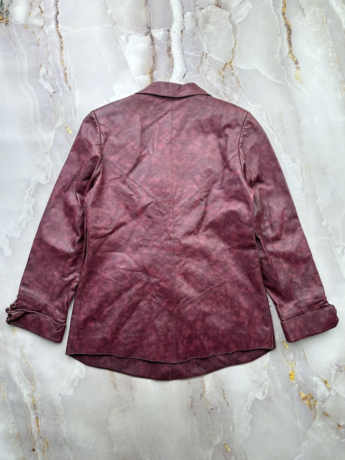 Japanese Brand Vintage Leather Jacket Size L / US 10 / IT 46 - 10 Thumbnail