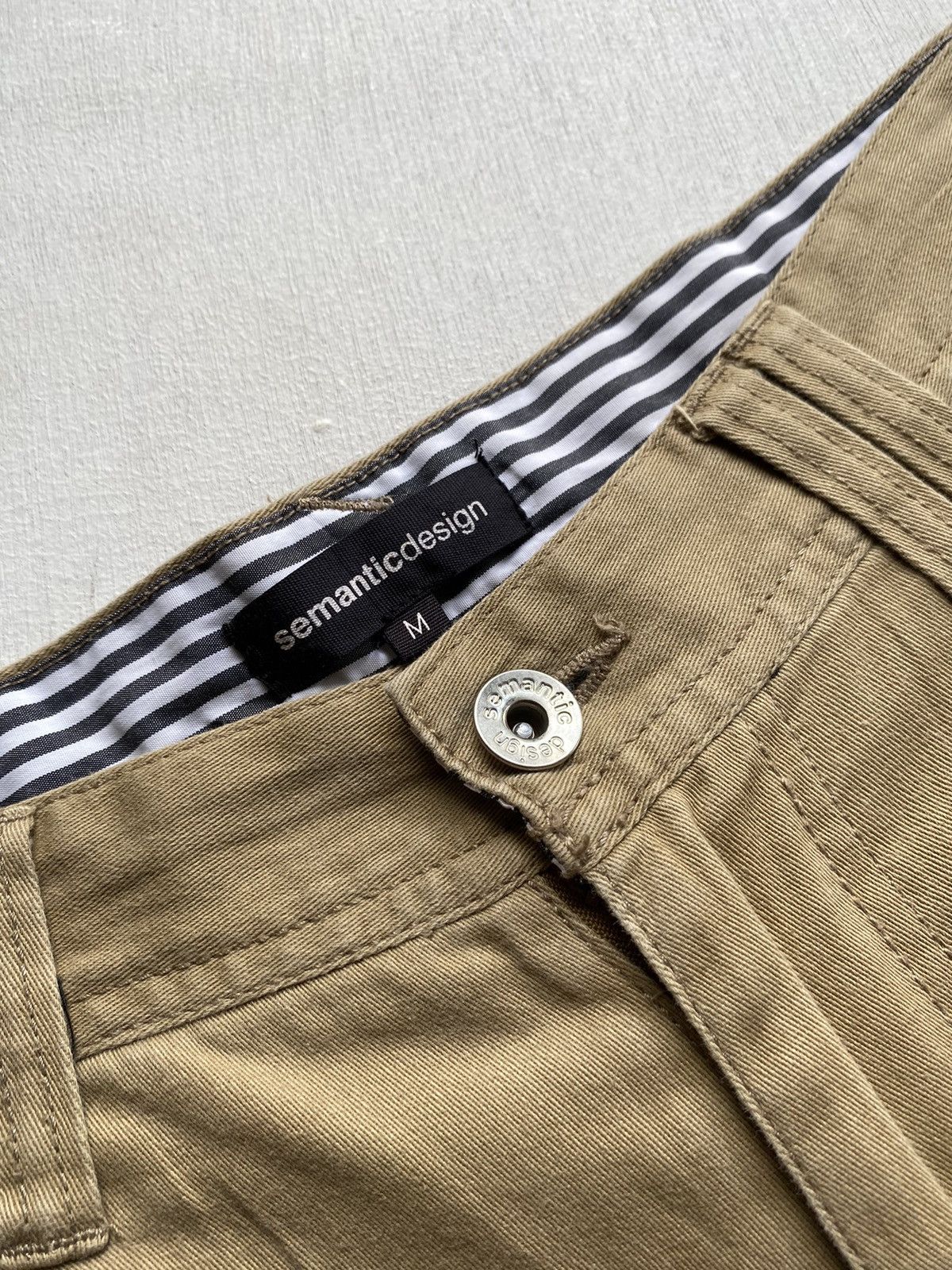Japanese Brand × semanticdesign SEMANTIC DESIGN Double Waist Pants Size US 30 / EU 46 - 9 Thumbnail