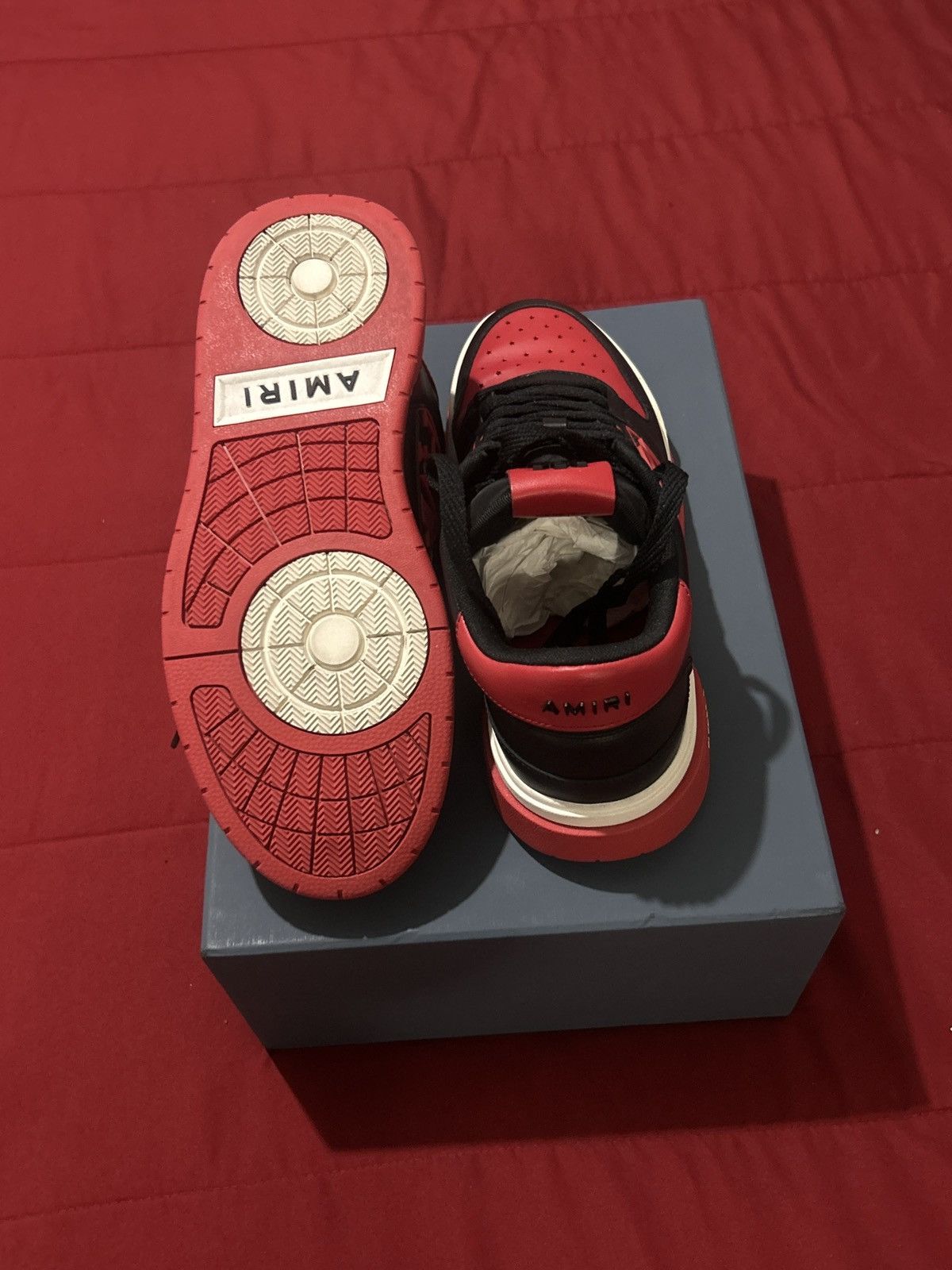 Amiri Amiri Classic Low True Red Size US 11 / EU 44 - 7 Thumbnail