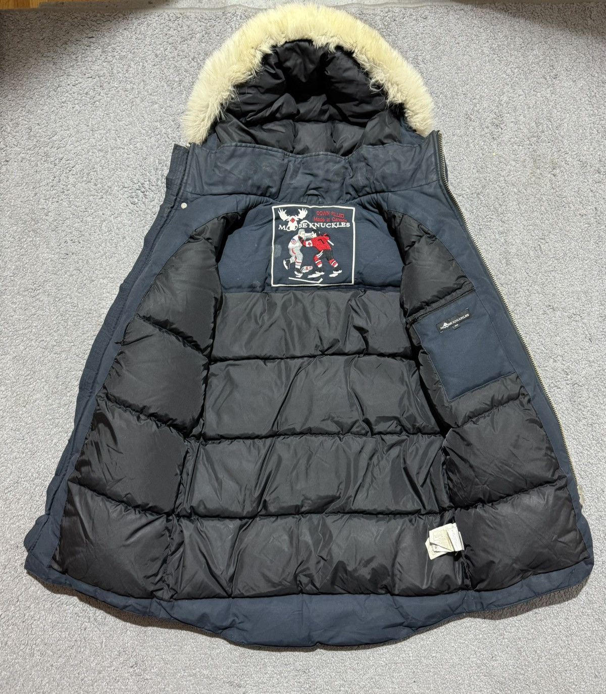 Moose Knuckles Moose Knuckles Down Parka Jacket Fur Hood #F15 Size M / US 6-8 / IT 42-44 - 12 Thumbnail