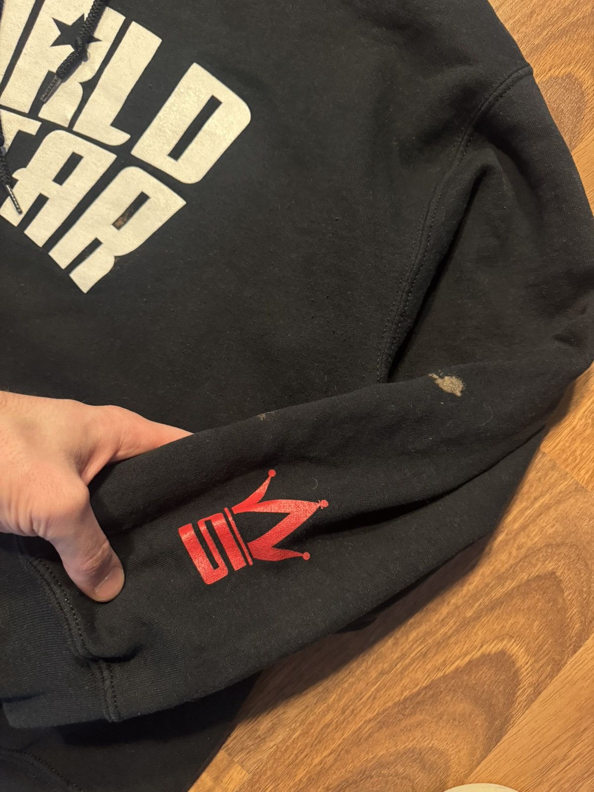 Vintage Vintage Worldstar hip-hop hoodie - Super rare Size US L / EU 52-54 / 3 - 4 Thumbnail