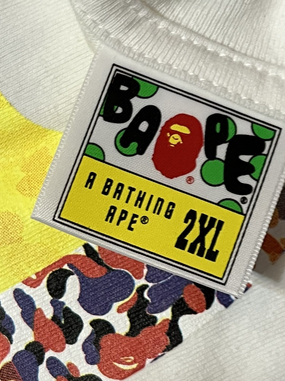 Bape A Bathing Ape 29th Anniversary Crazy Exclusive Camo Tee Size US XXL / EU 58 / 5 - 9 Thumbnail