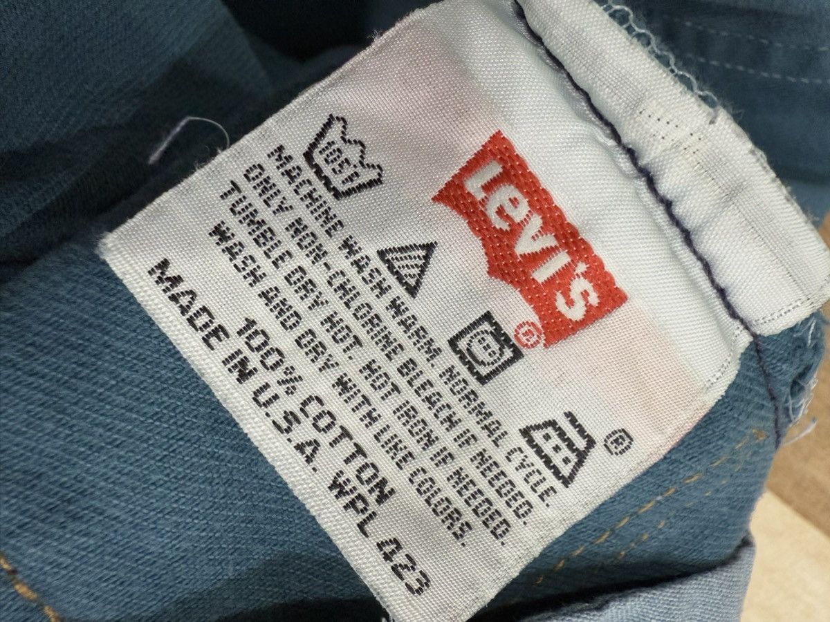 Levi's VINTAGE 90s LEVI’S 501 PATCHWORK DISTRESSED JEANS Size US 30 / EU 46 - 9 Thumbnail