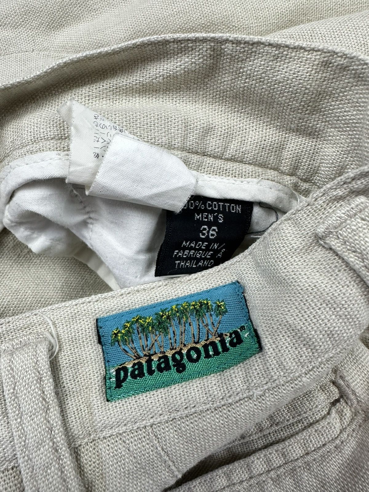 Patagonia × Vintage Patagonia Rare Tropics Logo relaxed fit chino pants mens Size US 36 / EU 52 - 13 Thumbnail