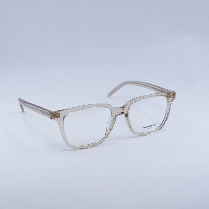 Saint Laurent Paris Saint Laurent SLM110 007 Eyeglasses Transparent Nude 53mm Size ONE SIZE - 5 Thumbnail