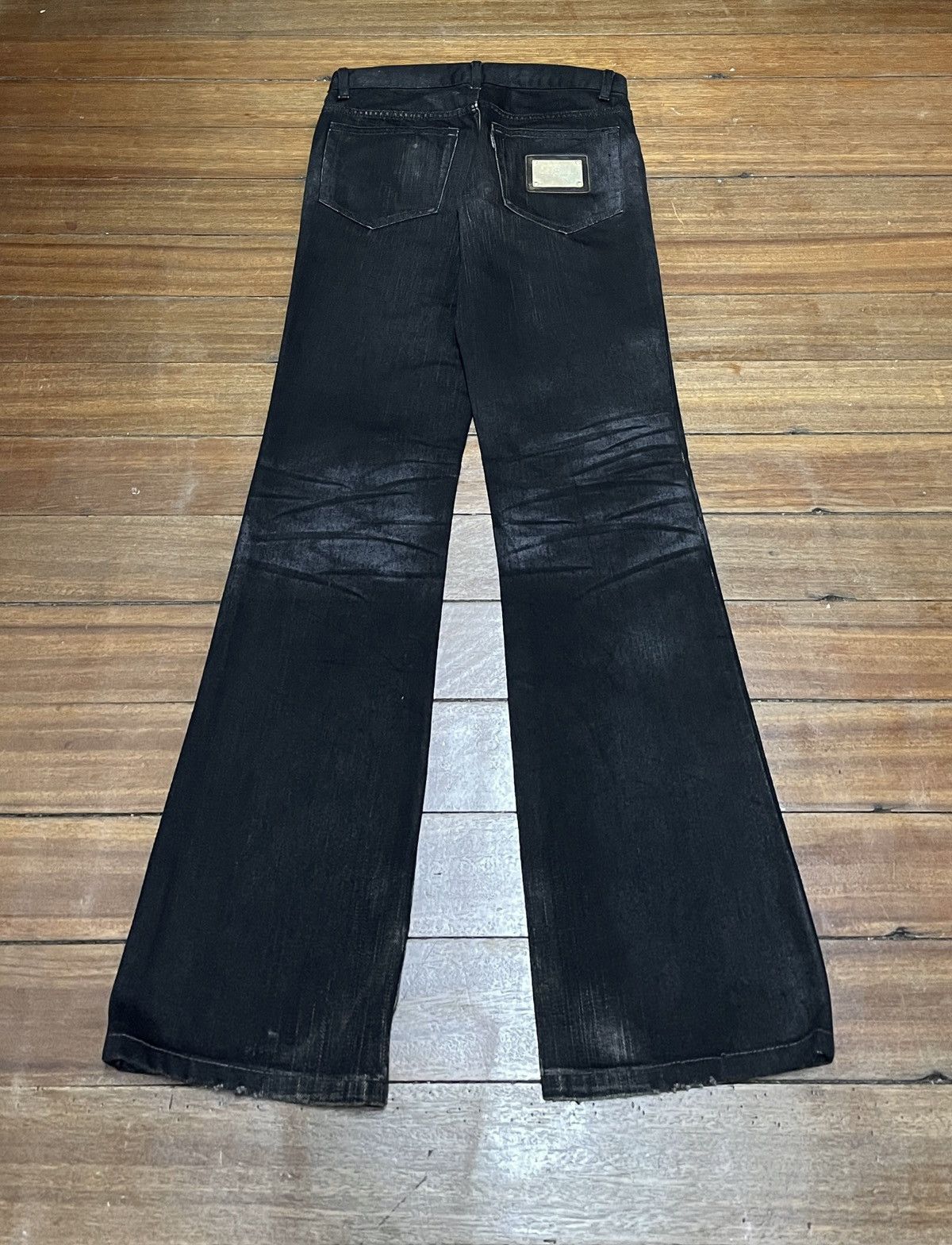00s Tornado Mart black flared denim お兄系 00s black flare denim v系お兄系 tornado mart - メルカリ