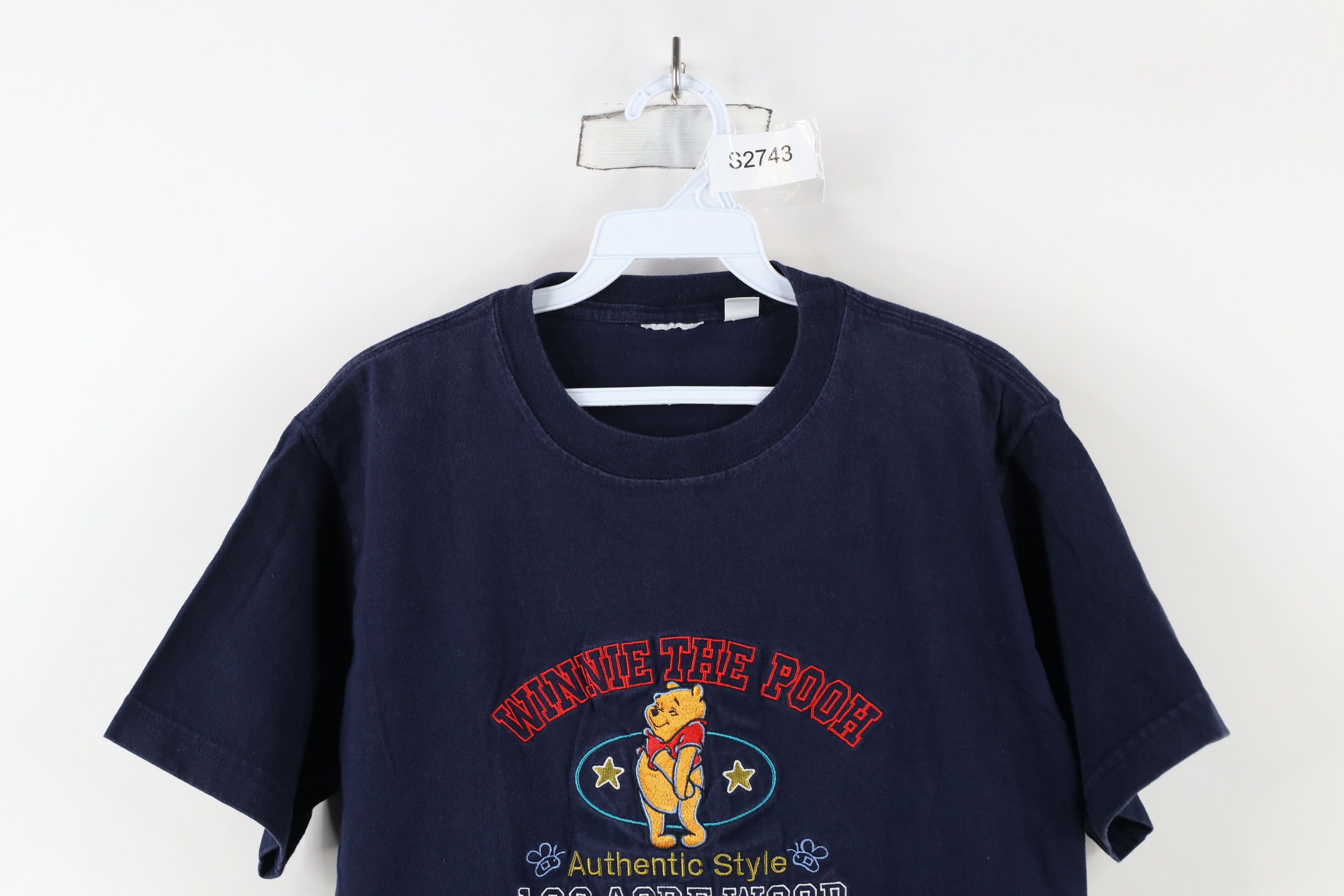 Disney × Vintage Vintage 90s Disney Winnie the Pooh 100 Acre Wood T-Shirt Size L / US 10 / IT 46 - 2 Thumbnail