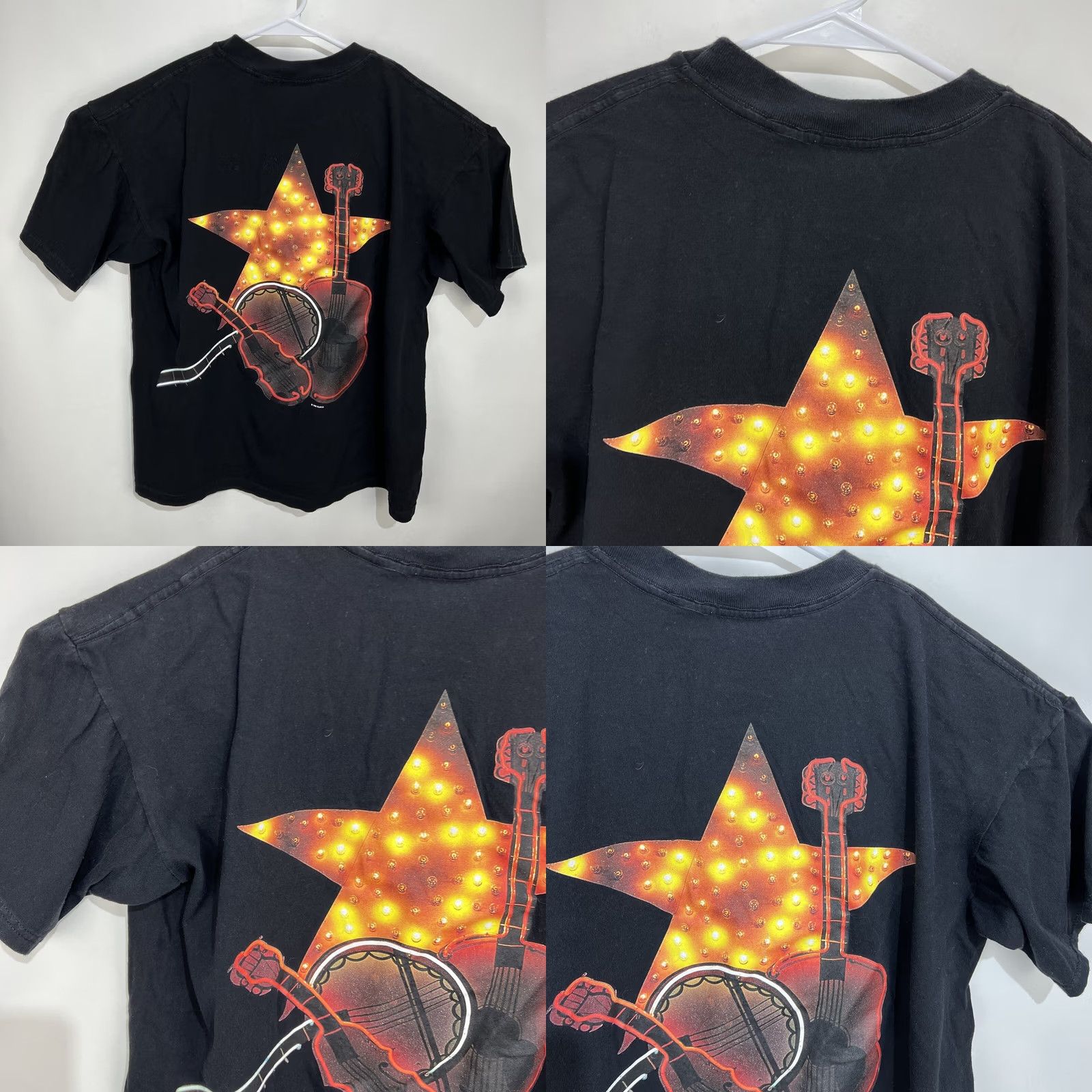 Vintage VINTAGE American Born Across America Tobacco T Shirt XL Unisex Black 1990s Grunge Pocket Doral Size US XL / EU 56 / 4 - 8 Thumbnail