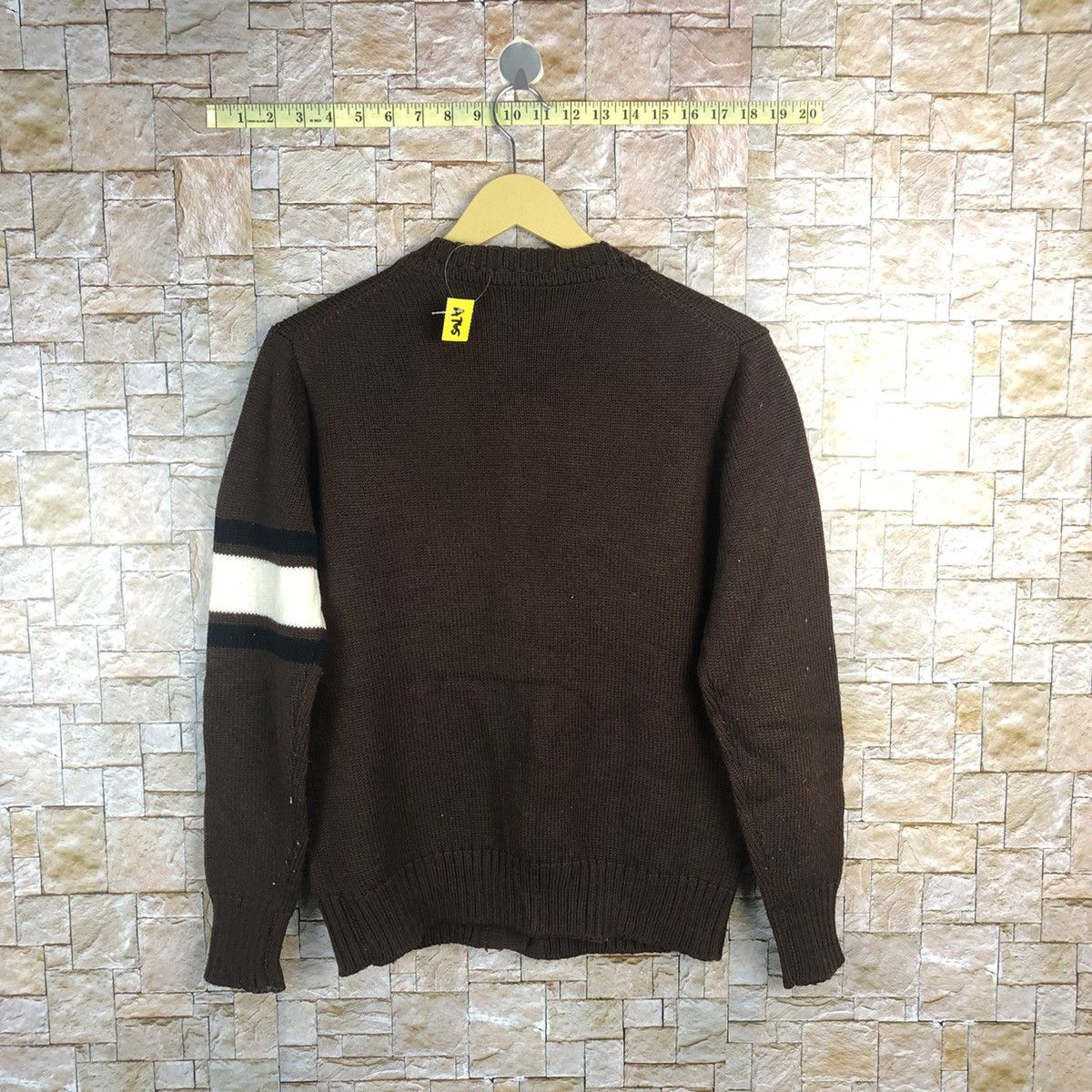 Homespun Knitwear × Japanese Brand Japanese Brand Brown Cardigan Knitwear #A765 Size US M / EU 48-50 / 2 - 13 Thumbnail