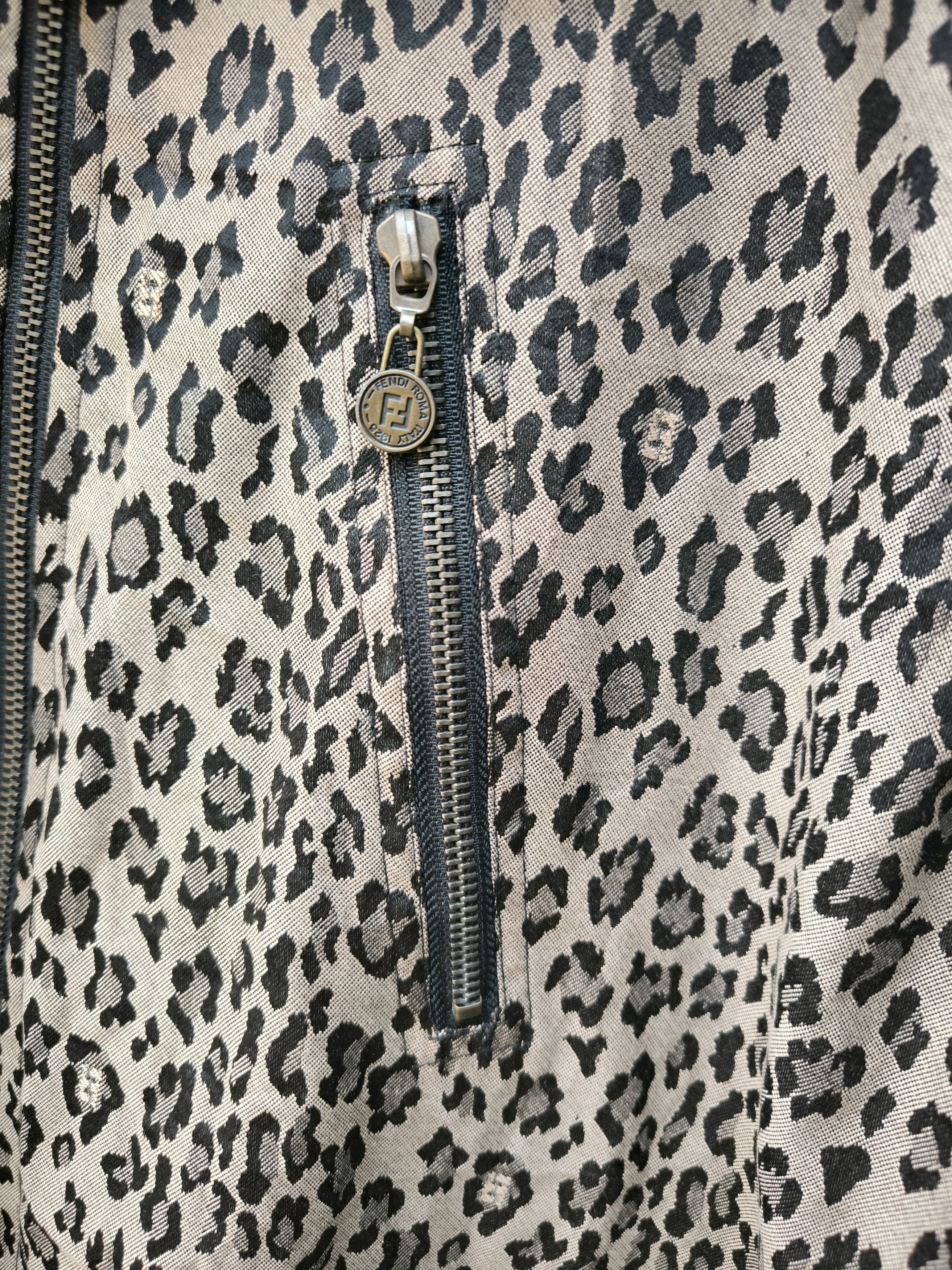 Fendi × Vintage Reversible Jacket Fendi Leopard Size US L / EU 52-54 / 3 - 2 Thumbnail