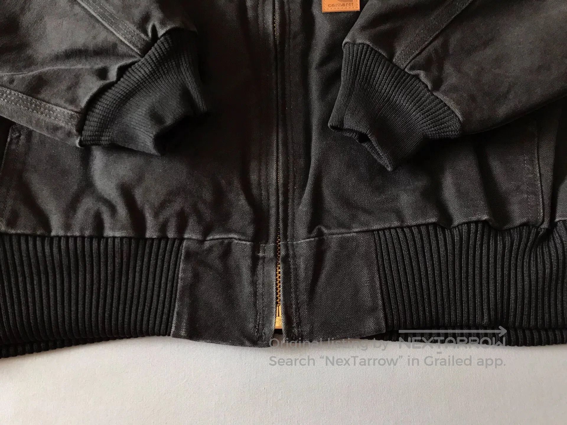 Carhartt Carhartt J130 Canvas Hooded Work Jacket. Size US XL / EU 56 / 4 - 5 Thumbnail