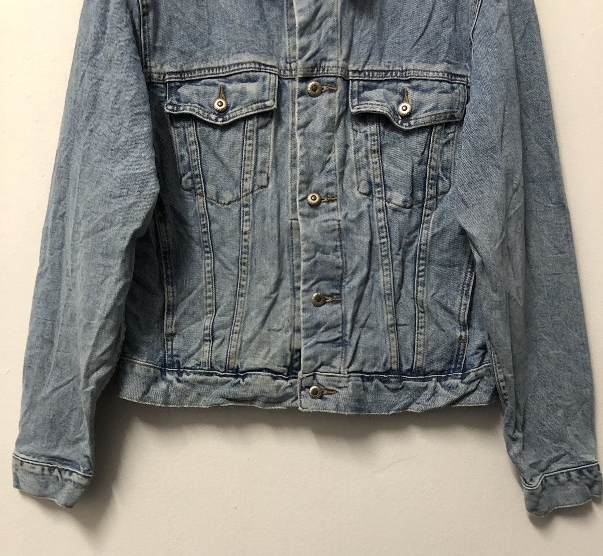 Gap Vintage Gap Special Edition Indigo Denim Jacket Jeans Size US M / EU 48-50 / 2 - 4 Thumbnail