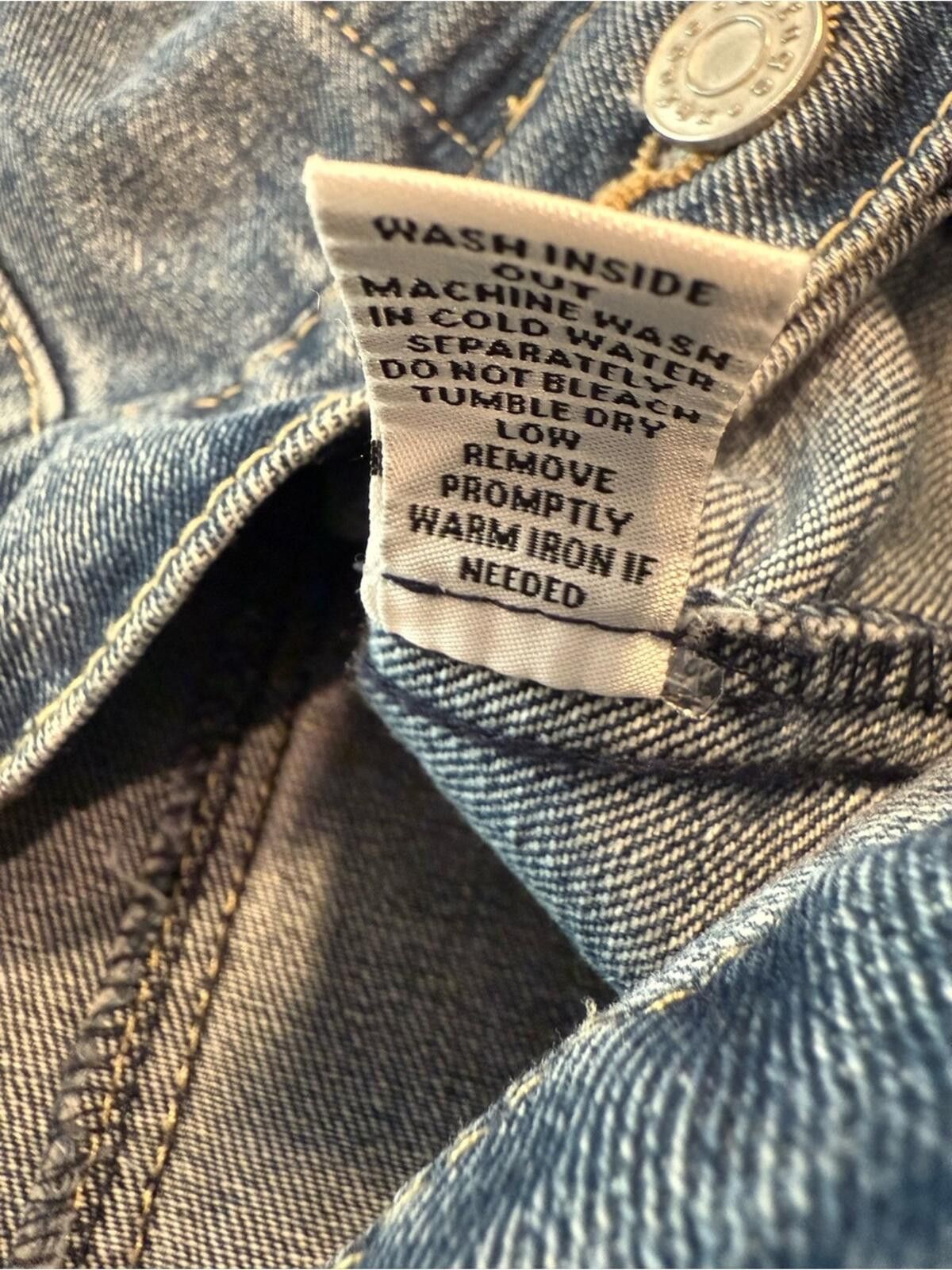 Other Refuge painted color block denim jeans jacket SZ LG Size L / US 10 / IT 46 - 9 Thumbnail