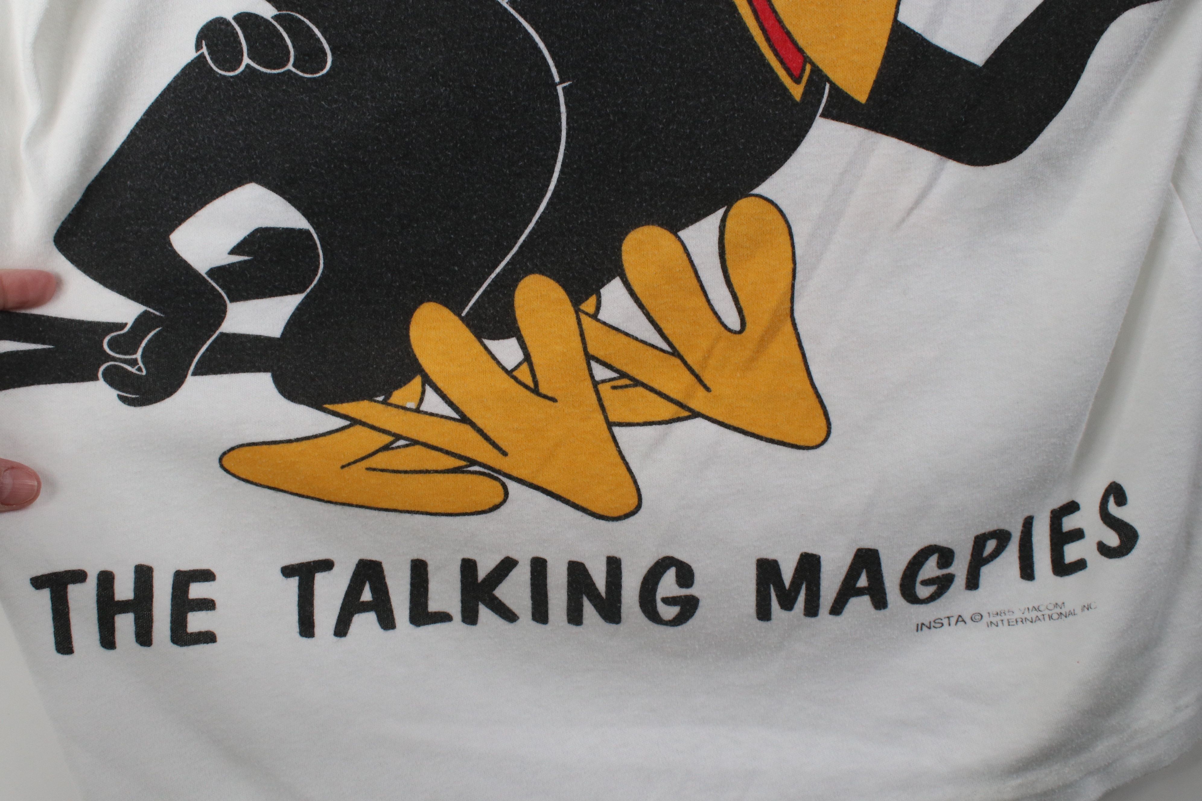 Vintage Vintage 80s Heckle and Jeckle The Magpies Comic T-Shirt Size S / US 4 / IT 40 - 5 Thumbnail