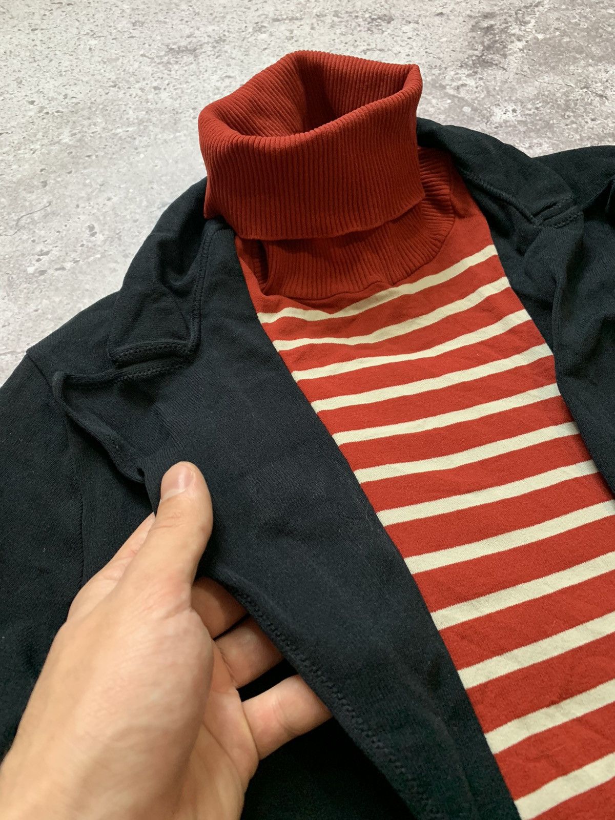 Jean Paul Gaultier ARCHIVE JEAN PAUL GAULTIER TURTLENECK BLOUSE Size L / US 10 / IT 46 - 5 Thumbnail