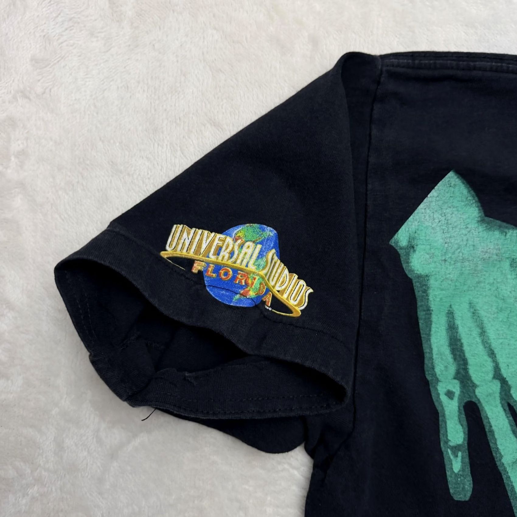 Vintage VINTAGE Royal Avalon Universal Studios Halloween Shirt Mens XL Black Skeleton Size US XL / EU 56 / 4 - 7 Thumbnail